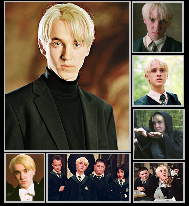 This is a Draco Malfoy fansite hosted by slytherinscom